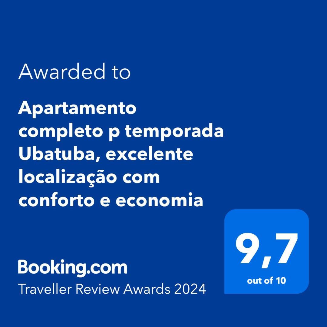 Apartamento Completo P Temporada Ubatuba, Excelente Localizacao Com Conforto E Economia エクステリア 写真